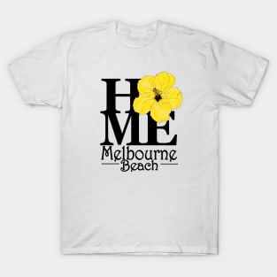 HOME Melbourne Beach Yellow Hibiscus T-Shirt